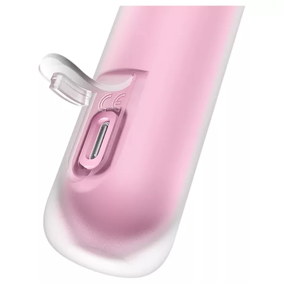 Satisfyer First Kiss - вакуумен стимулатор за клитор (розов)