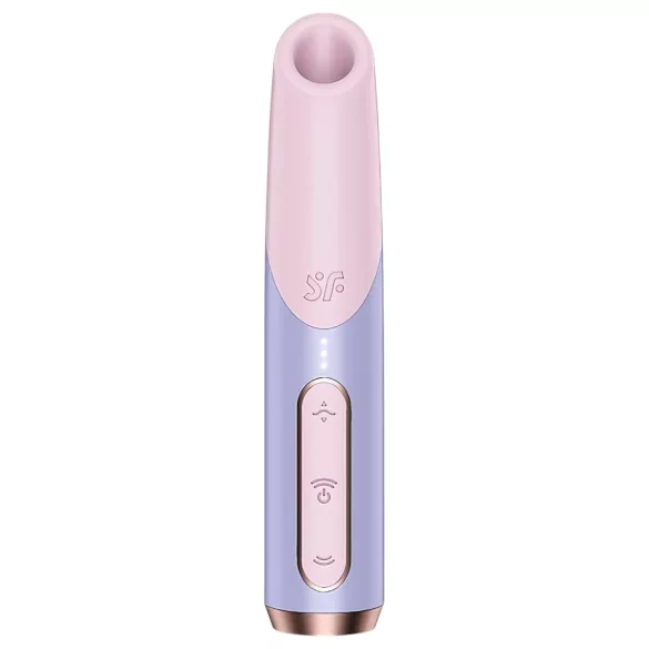 Satisfyer Bold Kiss - вибратор с въздушни вълни тип червило - розов
