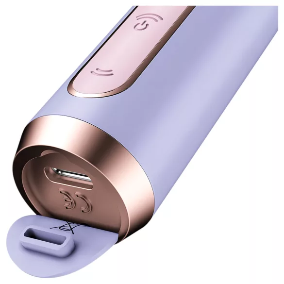 Satisfyer Bold Kiss - вибратор с въздушни вълни във форма на червило (розов)