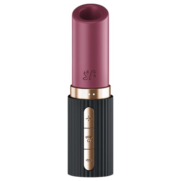 Satisfyer Pro 2 Kiss - Въздушно пулсиращо руж вибратор (черен)