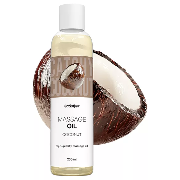 Satisfyer - масажно олио - кокос - 250 мл