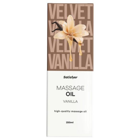 Satisfyer - масажно олио - ванилия - 250 мл