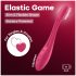 Satisfyer Elastic Game - вибратор за двойки - гъвкав - розов