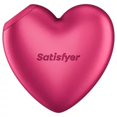   Satisfyer Cutie Heart - вакуумен стимулатор за клитор - розов