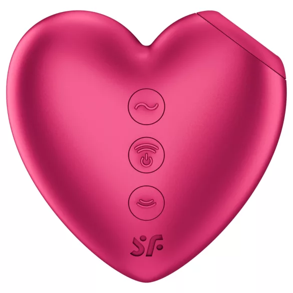 Satisfyer Cutie Heart - вакуумен стимулатор за клитор - розов