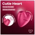 Satisfyer Cutie Heart - вакуумен стимулатор за клитор - розов