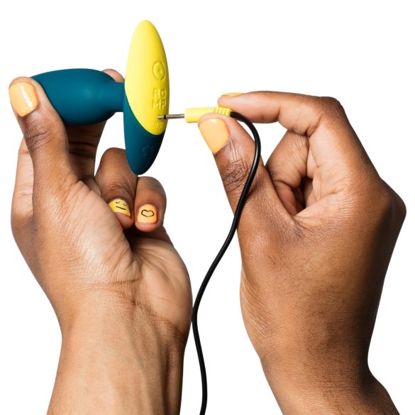 ROMP Bass - анален вибратор - зелен