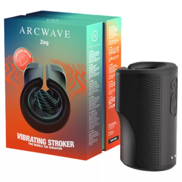 Arcwave Zing - 2 мотора мастурбатор (черен)