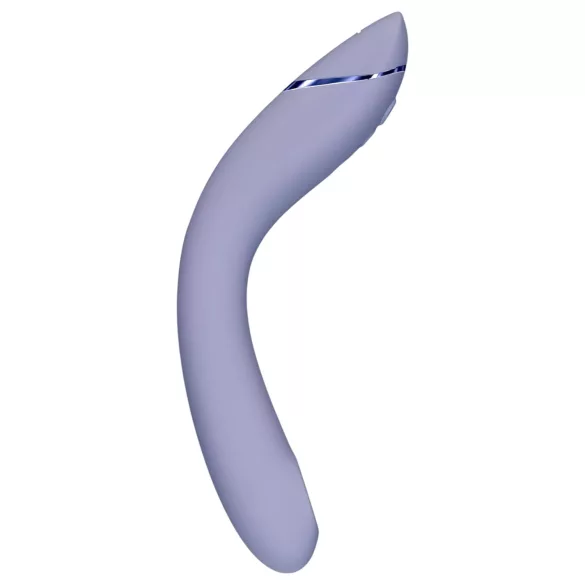 Womanizer OG - вибратор за G-точка 2в1 с въздушни вълни - презареждащ, лилав