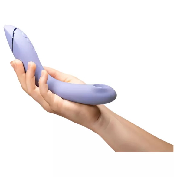 Womanizer OG - вибратор за G-точка 2в1 с въздушни вълни - презареждащ, лилав
