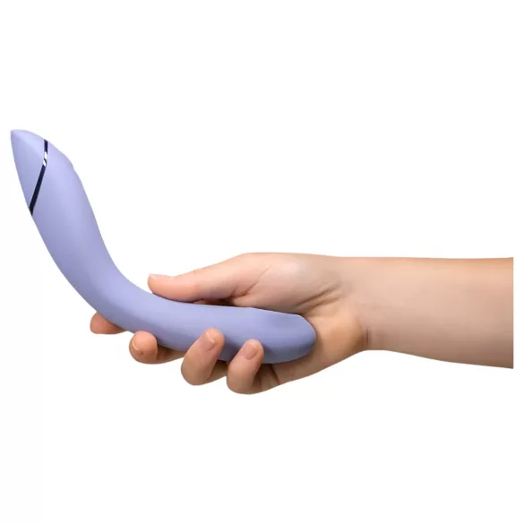 Womanizer OG - вибратор за G-точка 2в1 с въздушни вълни - презареждащ, лилав