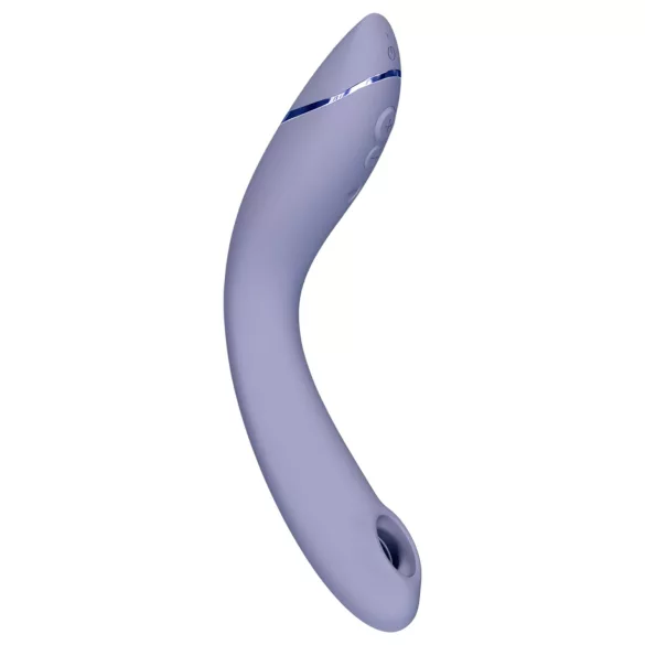 Womanizer OG - вибратор за G-точка 2в1 с въздушни вълни - презареждащ, лилав
