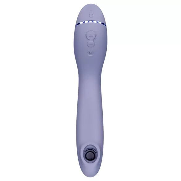Womanizer OG - вибратор за G-точка 2в1 с въздушни вълни - презареждащ, лилав
