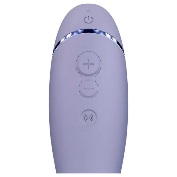 Womanizer OG - вибратор за G-точка 2в1 с въздушни вълни - презареждащ, лилав