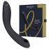 Womanizer OG - презареждащ се 2 в 1 вибратор с въздушни вълни (черен)