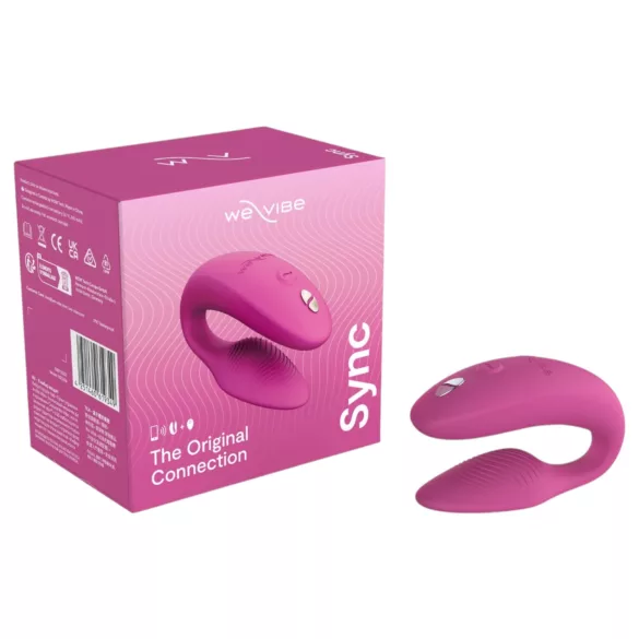 We-Vibe Sync - вибратор за двойки с приложение и дистанционно управление (розов)