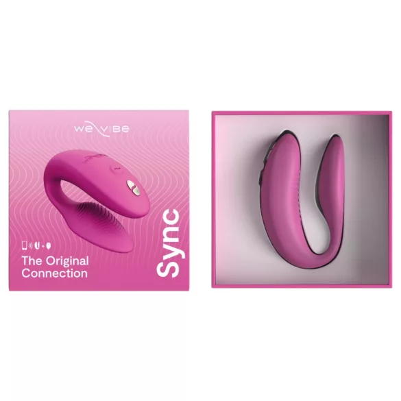 We-Vibe Sync - вибратор за двойки с приложение и дистанционно управление (розов)