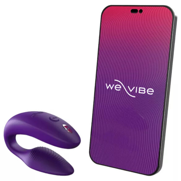 We-Vibe Sync - вибратор за двойки с дистанционно - презареждащ се - лилав