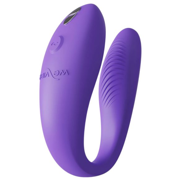 We-Vibe Sync Go - вибратор за двойки с Bluetooth - акумулаторен - лилав