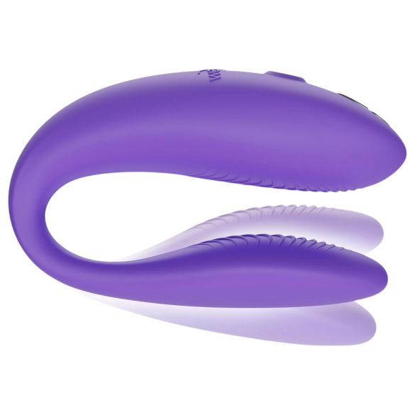 We-Vibe Sync Go - вибратор за двойки с Bluetooth - акумулаторен - лилав