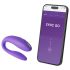 We-Vibe Sync Go - Умен, акумулаторен вибратор за двойки (лилав)