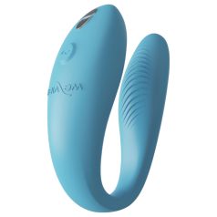   We-Vibe Sync Go - интелигентен, акумулаторен двойков вибратор (тюркоаз)