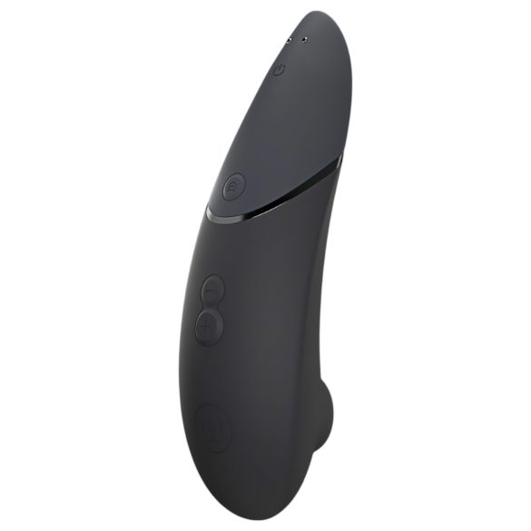 Женски стимулатор Womanizer Next - черен, презареждащ, с въздушна стимулация