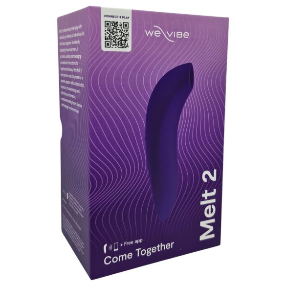 We-Vibe Melt 2 - интелигентен клитор стимулатор (лилав)