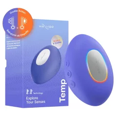   We-Vibe Temp - охлаждащ-затоплящ вибратор за клиторна стимулация (син)