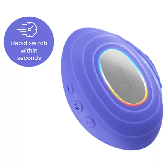 We-Vibe Temp - охлаждащ-затоплящ вибратор за клиторна стимулация (син)