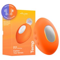   We-Vibe Temp - охлаждащ-нагряващ клиторен масажор вибратор (оранжев)