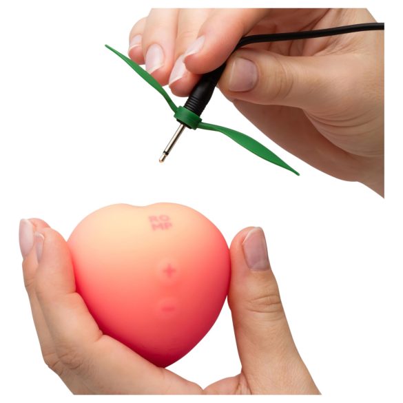 Romp Pink Peach - вибратор с въздушни вълни - розов