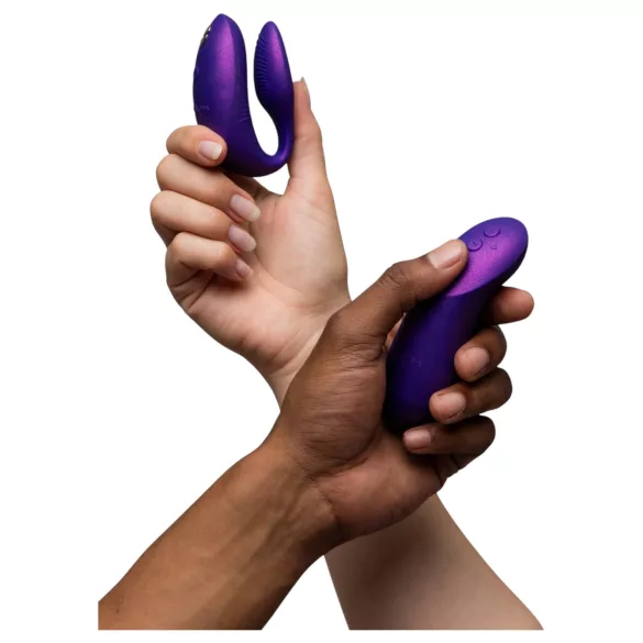 We-Vibe Chorus Pro - вибратор за двойки с приложение и дистанционно управление (лилав)