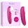 Womanizer Pro - стимулатор за клитор с въздушни вълни (розов)