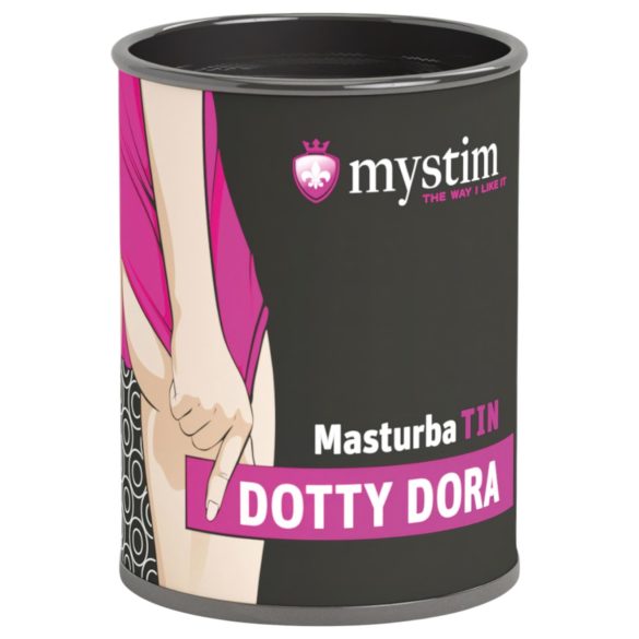 Mystim MasturbaTIN Dotty Dora - точков масажор (бял)