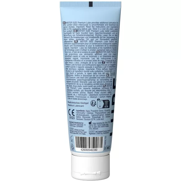 Mister Size Premium Lube - лубрикант на водна основа (100 мл)