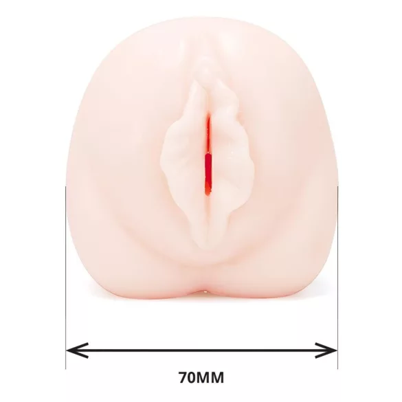 TAMASHII Continuous Orgasm - аниме вагина мастурбатор (телесен цвят)