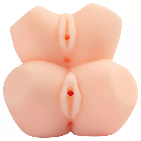 TAMASHII майка и дъщеря - хентай двоен изкуствен вагинален мастурбатор (натурален)