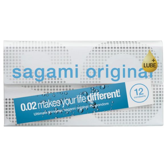 Sagami Original 0.02 - презерватив - ултра тънък, екстра лубрикиран