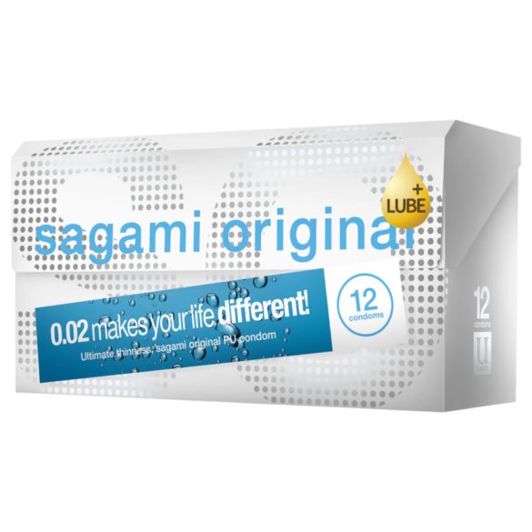 Sagami Original 0.02 - презерватив - ултра тънък, екстра лубрикиран