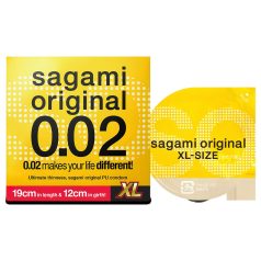   Sagami Original 0.02 XL - презерватив - 61мм - 1 брой