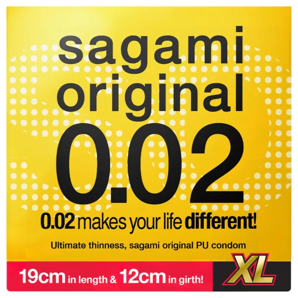 Sagami Original 0.02 XL - презерватив - 61мм - 1 брой
