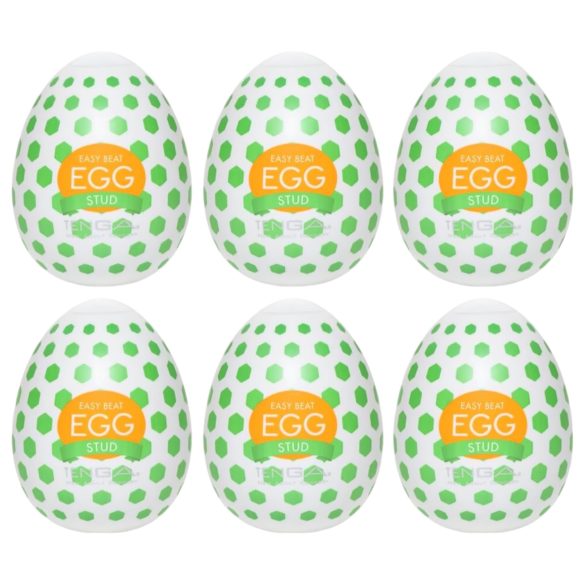TENGA Egg Stud - комплект 6 яйцеви мастурбатори