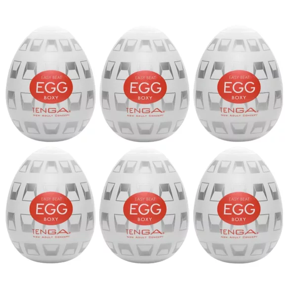 TENGA Egg Boxy - яйце мастурбатор комплект 6 броя