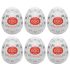 TENGA Egg Boxy - комплект от 6 яйца мастурбатори