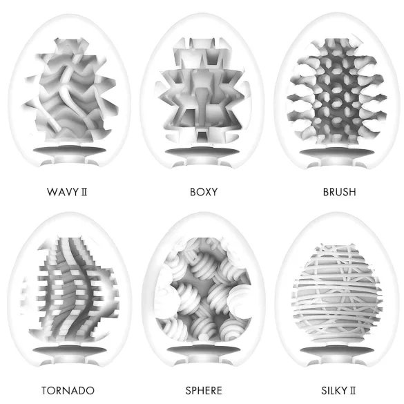 TENGA Egg New Standard - мастурбатор яйце комплект 6 броя