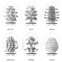 TENGA Egg New Standard - мастурбатор яйце комплект 6 броя