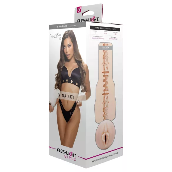 Fleshlight Vina Sky Exotica - реалистична изкуствена вагина (телесен цвят)