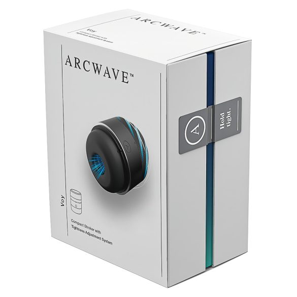 Arcwave Voy - стягащ въртящ мастурбатор за мъже (черен)