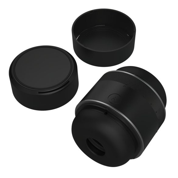 Arcwave Voy - мъжки мастурбатор със стягащ и въртящ ефект - черен